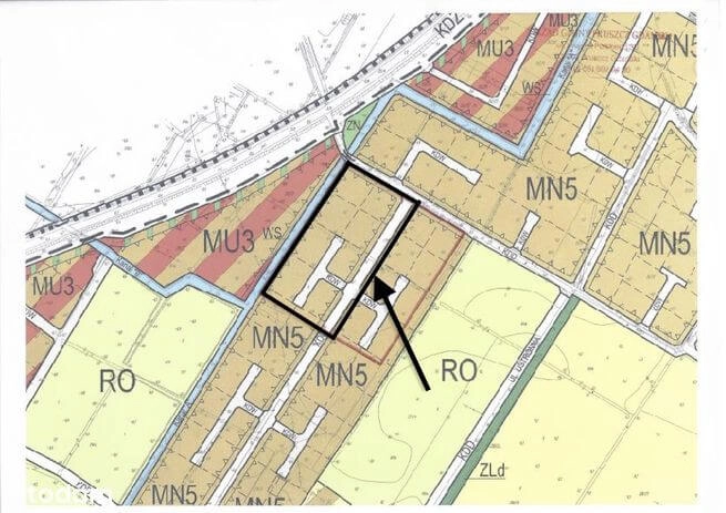 Sobieszewo działka pod osiedle domków 13.500 m2