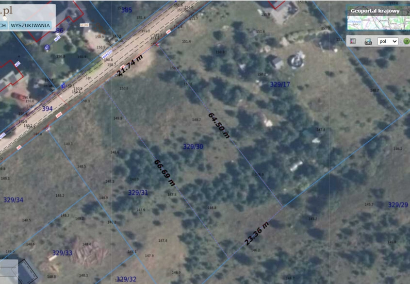 Prąd na działce | Woda tuż przed | Ogród od płd