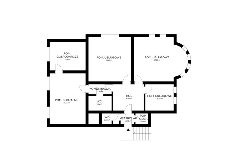 130 m2 w bardzo dogodnej lokalizacji we Wrzeszczu