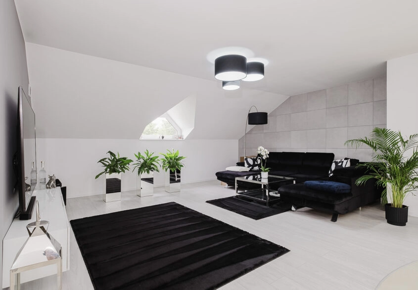 Dom dla dwóch rodzin lub pod działalność, Leźno.