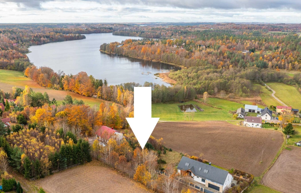 Twój dom z widokiem na Jezioro Węgorzyno! 200m