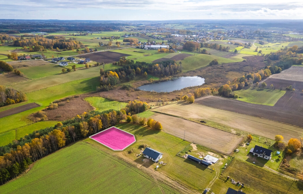 Kameralna działka - Kawle Dolne k/Przodkowa!