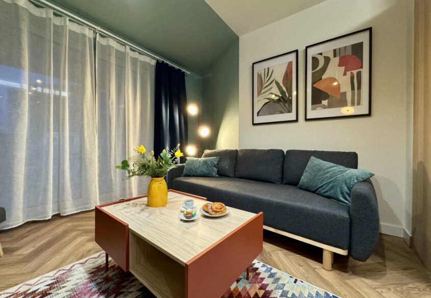 Apartament typu studio w Śródmieściu