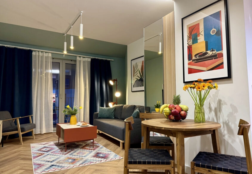 Apartament typu studio w Śródmieściu