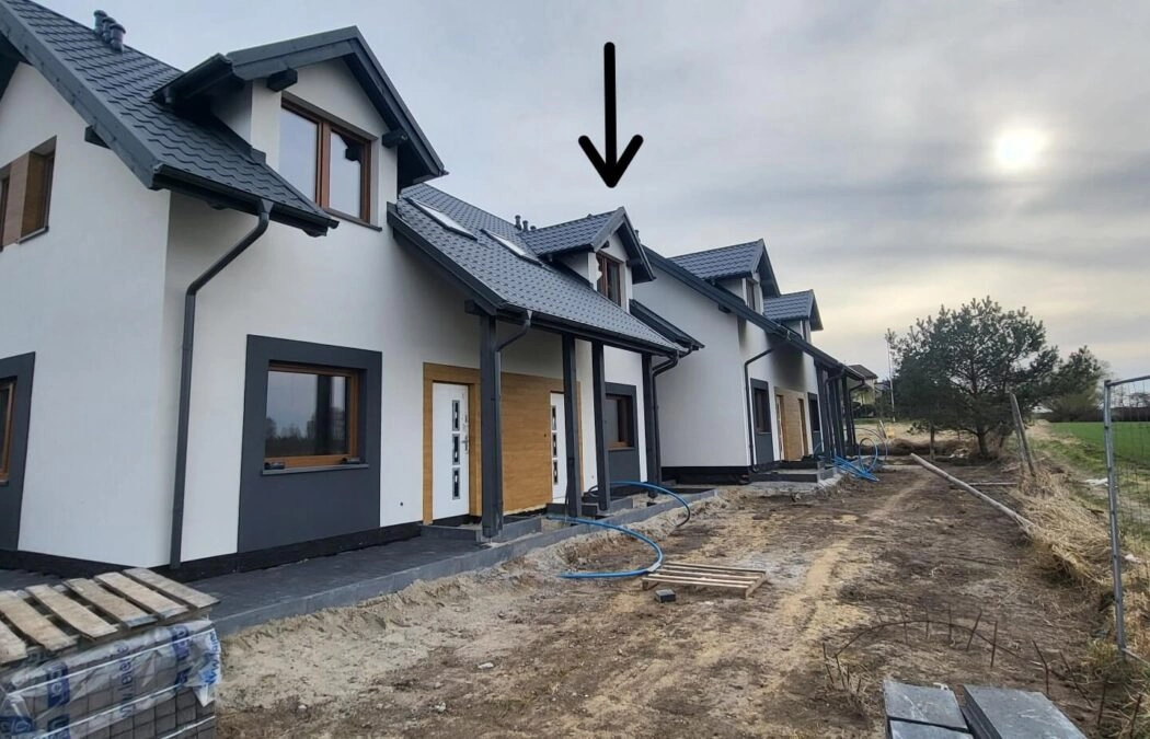 Bliźniak, ogród 85m2, odbiór do  31 sierpnia 26