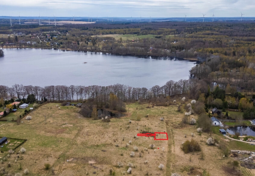 Działka budowlana nad Jeziorem Salinko