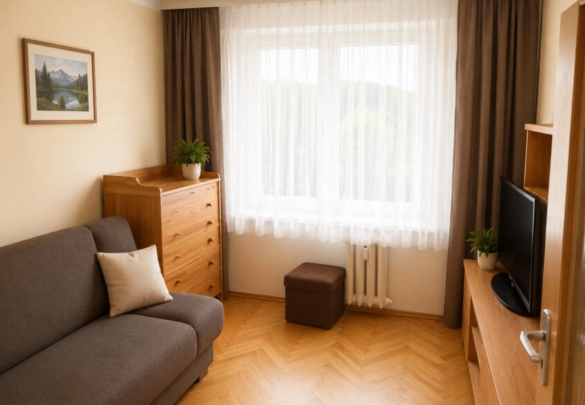 3 pokoje z widokiem na las- w dobrej cenie