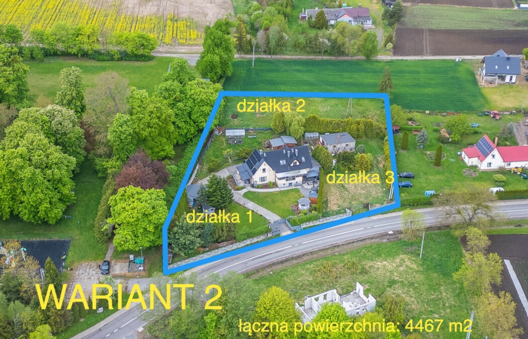 Dom wolnostojący Ulkowy z piękną działką