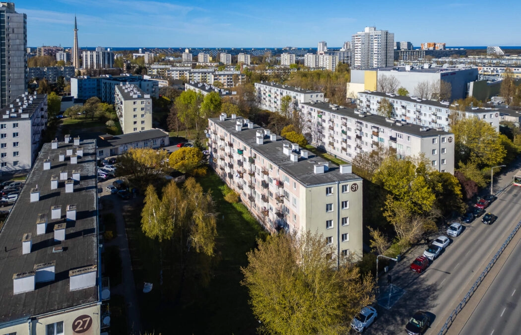 2 pokoje z kuchnią, balkonem na Przymorzu