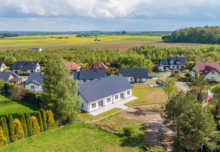 Bliźniak na sprzedaż, Trąbki Wielkie.
