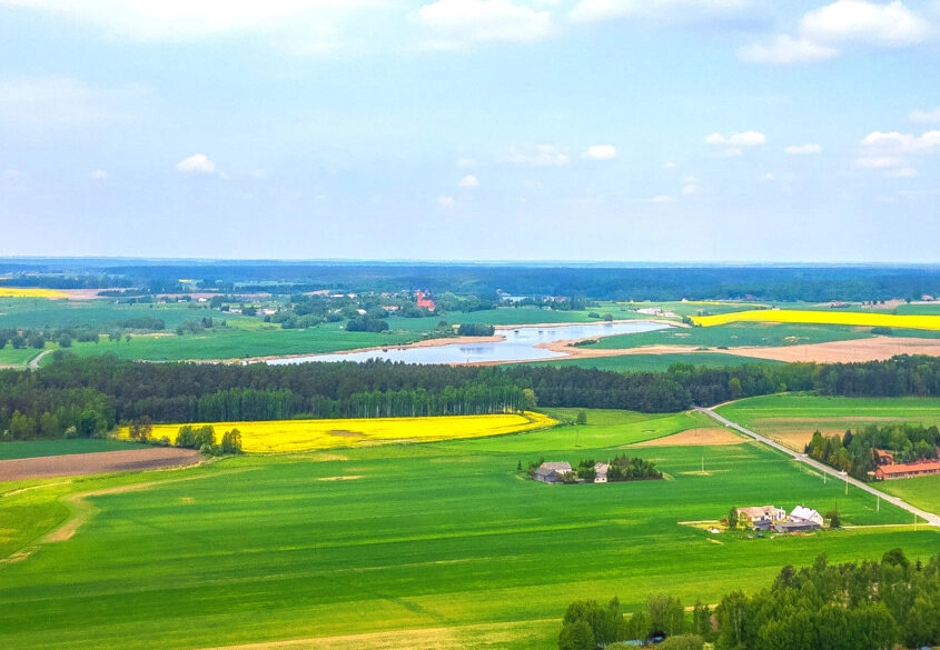 Ośrodek Mazury 6,5 ha, 35 pokoi, 1356m2