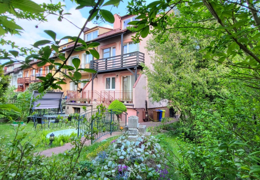 Dom szereg skrajny, działka 419m2, ul. Poziomkowa