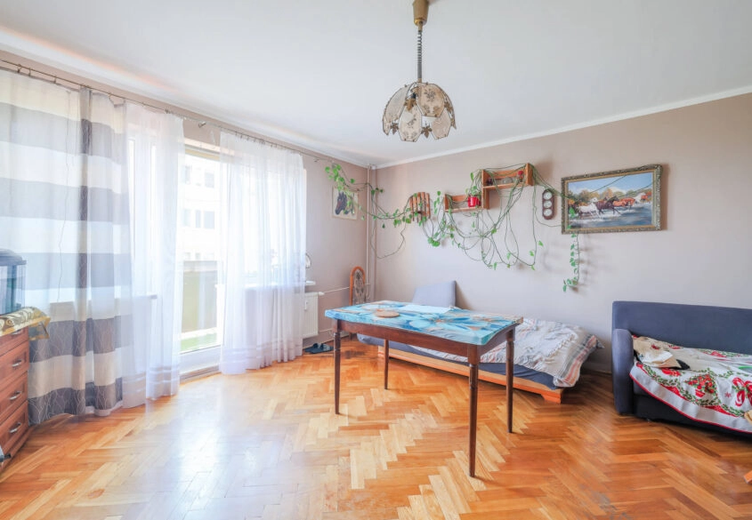 3 pokoje na Chełmie, słoneczne mieszkanie 66 m2!