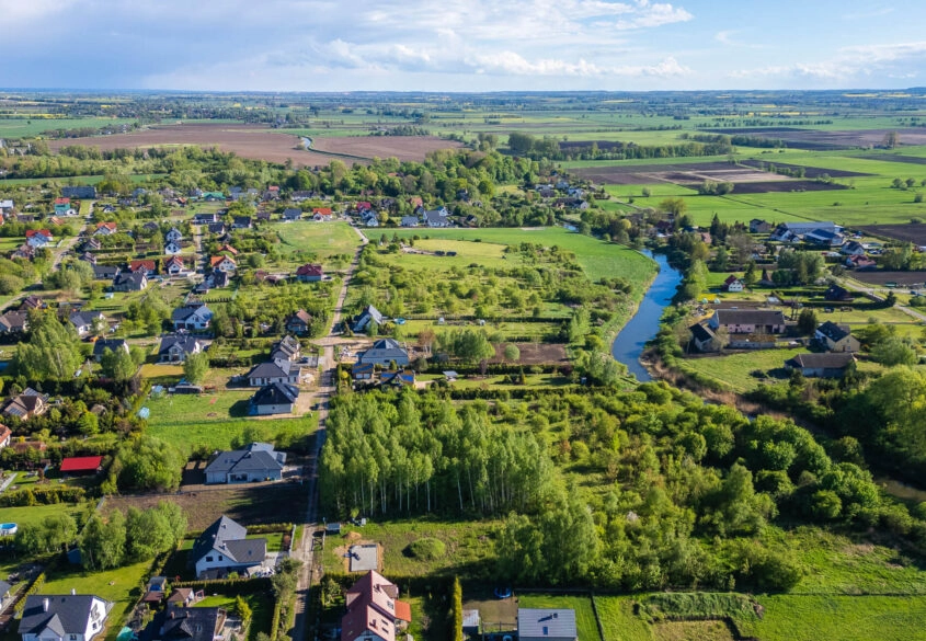 Duża działka budowlana, Grabiny Zameczek
