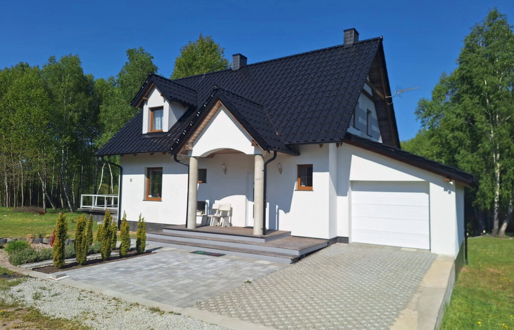 DOM z STAWEM  na Kaszubach  - Grabowska Huta