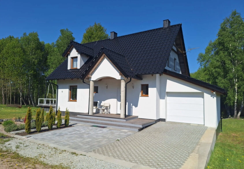 DOM z STAWEM  na Kaszubach  - Grabowska Huta