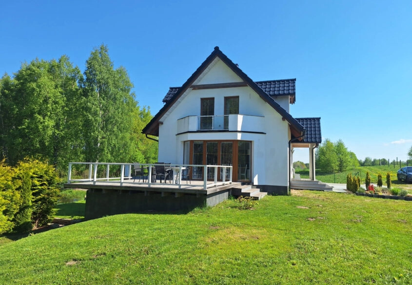 DOM z STAWEM  na Kaszubach  - Grabowska Huta