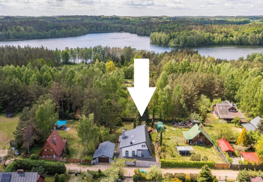 Dom nad jeziorem w lesie | Gowidlino/ Widna Góra!