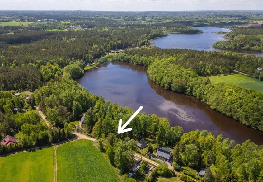 Działka w pobliżu jeziora,świetny dojazd