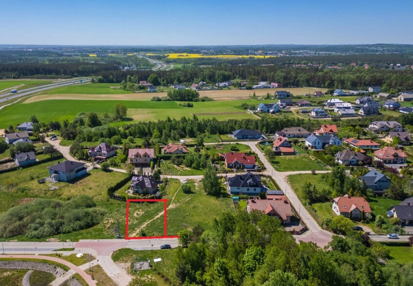 Działka budowlana Chwaszczyno 1008 m2