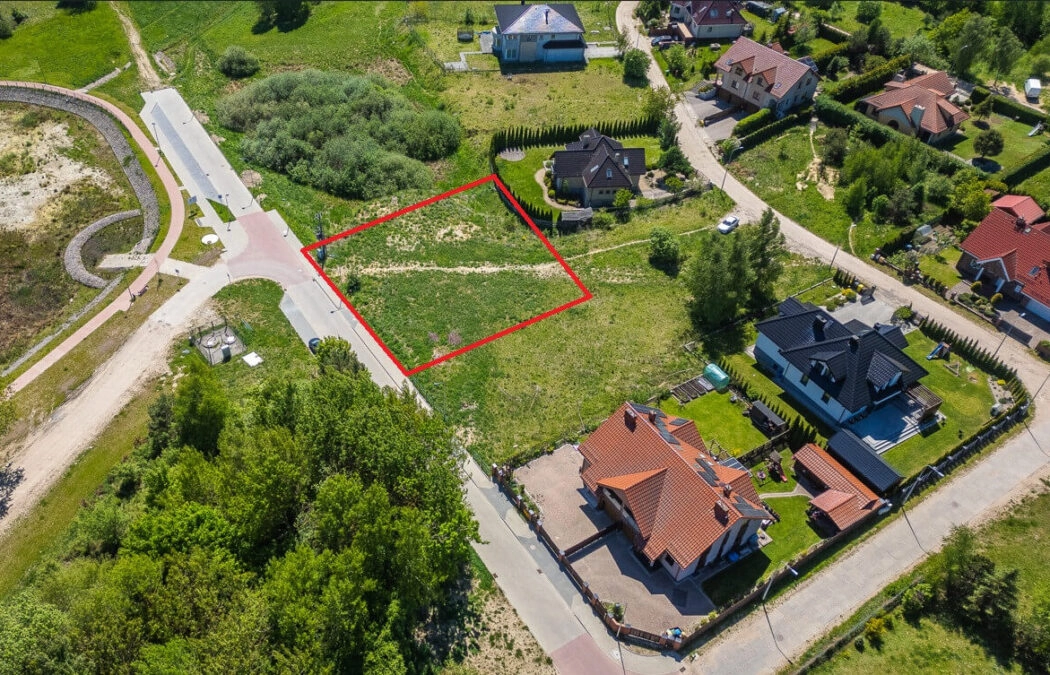 Działka budowlana Chwaszczyno 1008 m2