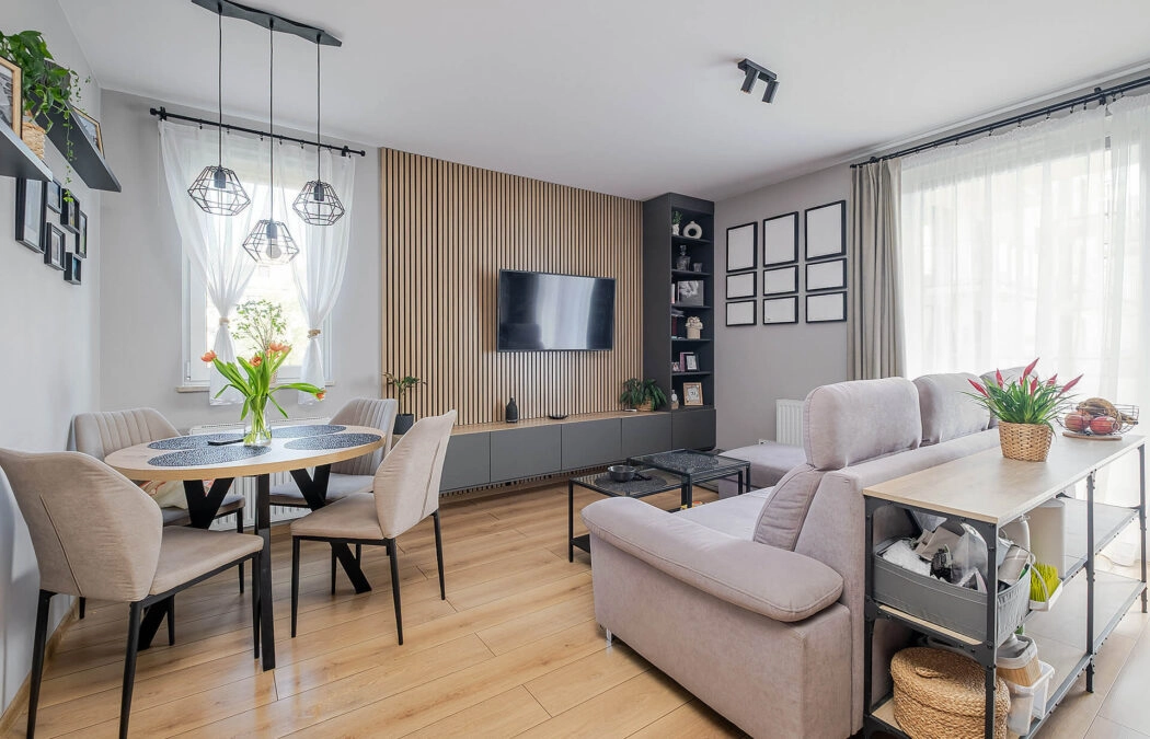 Zadbane 3 pok. z hala garażową