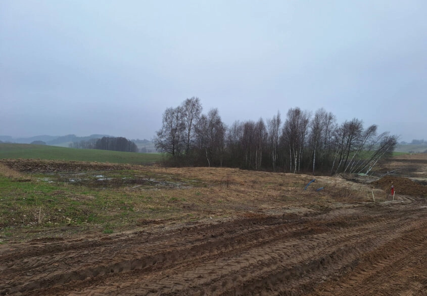 Działka BUDOWLNA na Kaszubach Młynek/Przodkowo