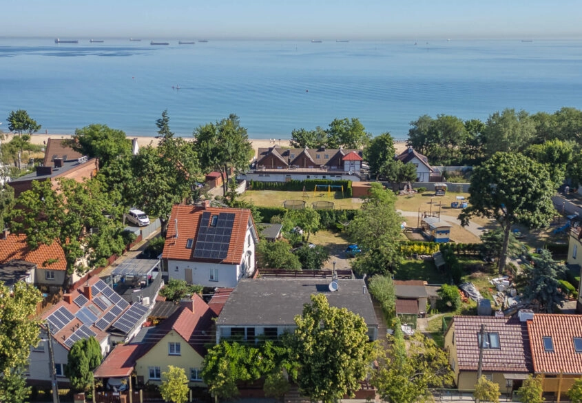 Inwestycja przy plaży w Brzeźnie, działka 866 m2