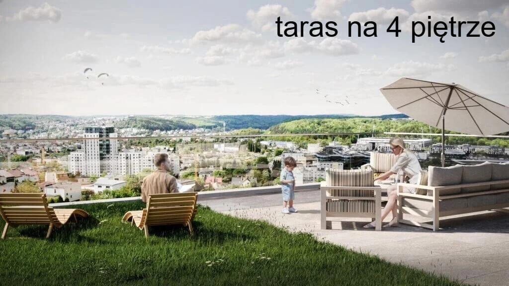 Apartament 100m2, 4 pokoje, taras na dachu 111m2