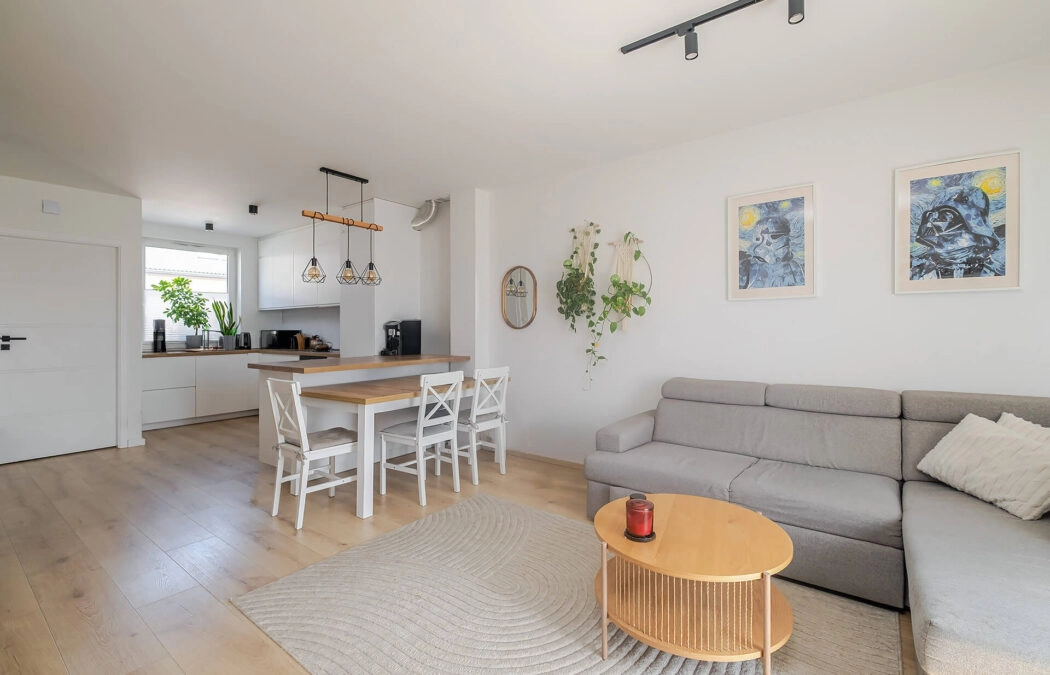 90 m² komfortu pod Gdańskiem | ogród | poddasze |