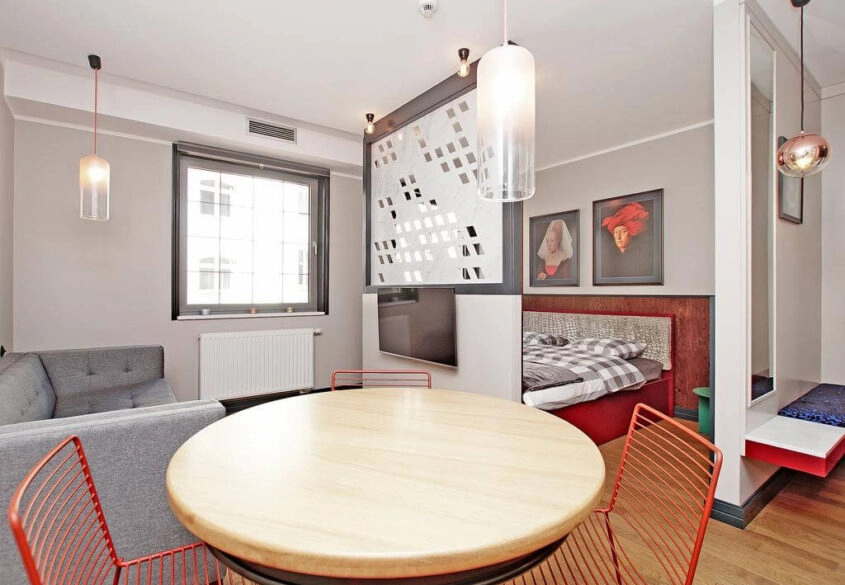 Trzy apartamenty o łącznej pow. 85,6m2