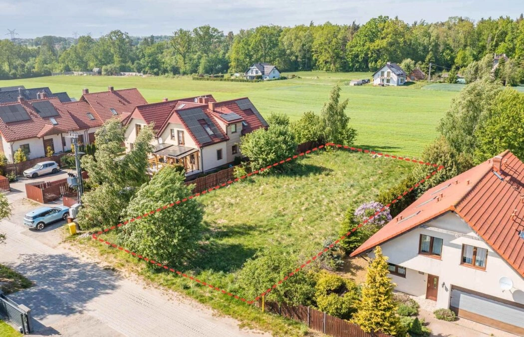 Działka w Leźnie w Cichej Okolicy