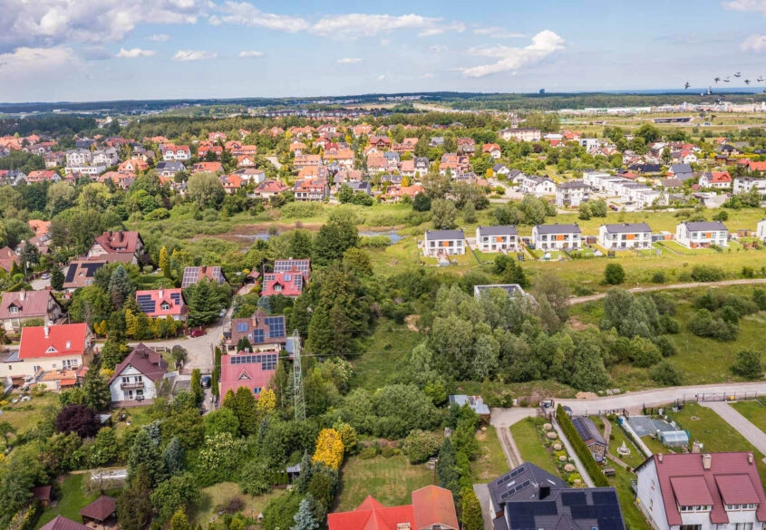 Duża działka mieszkaniowa Kiełpino Górne z MPZP!