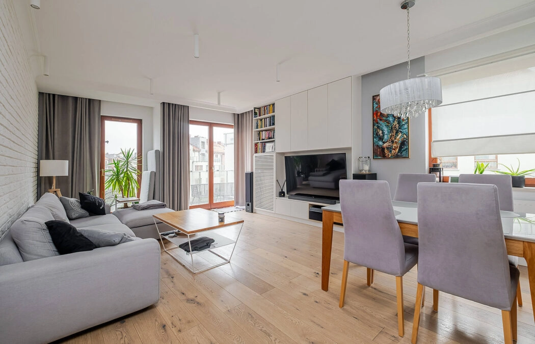 Apartament na zamkniętym osiedlu w Gdyni