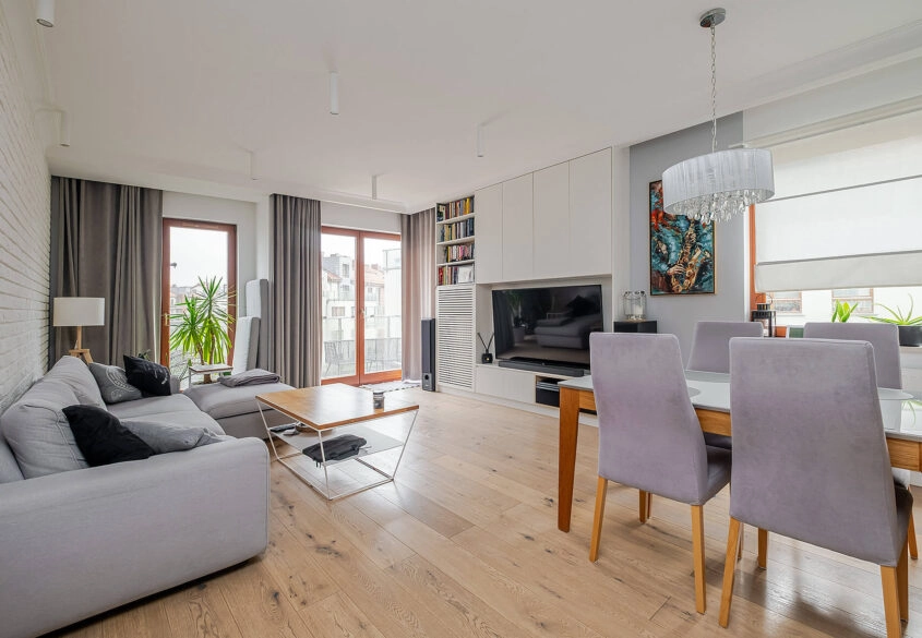 Apartament na zamkniętym osiedlu w Gdyni