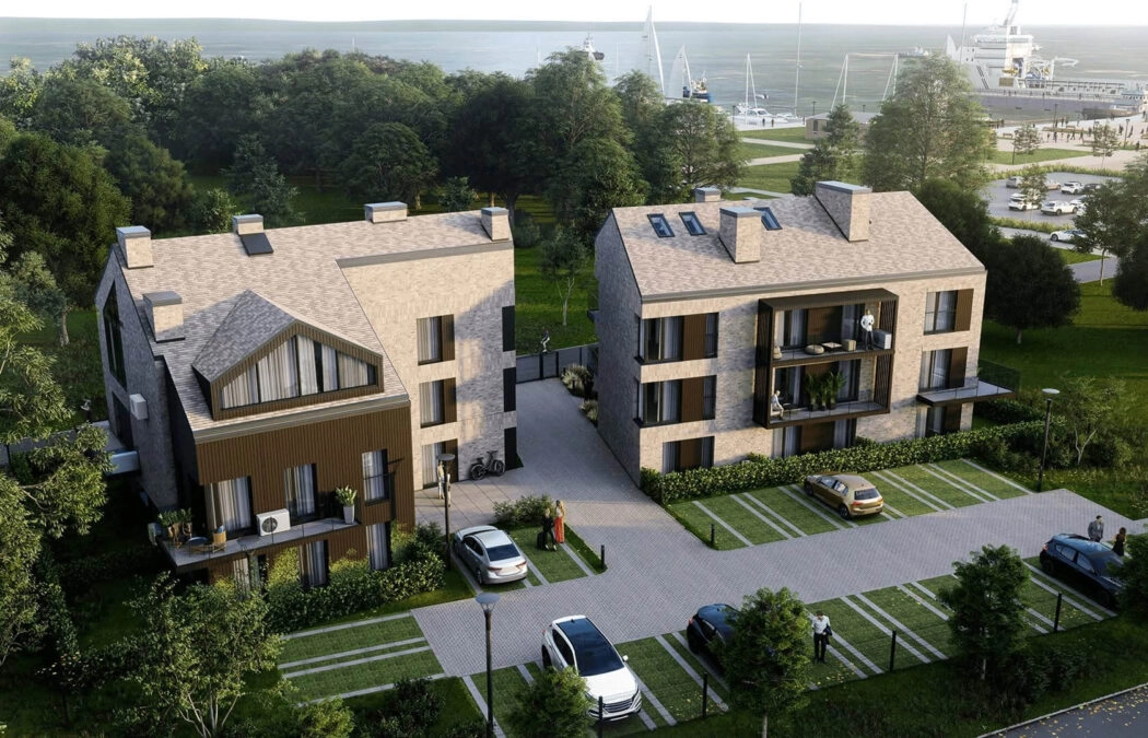 Apartament z widokiem na Zalew Wiślany.