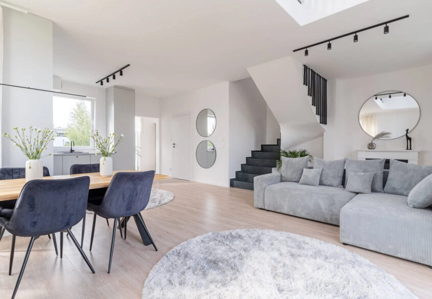 Nadmorski apartament, widok na morze, dwupoziomowy