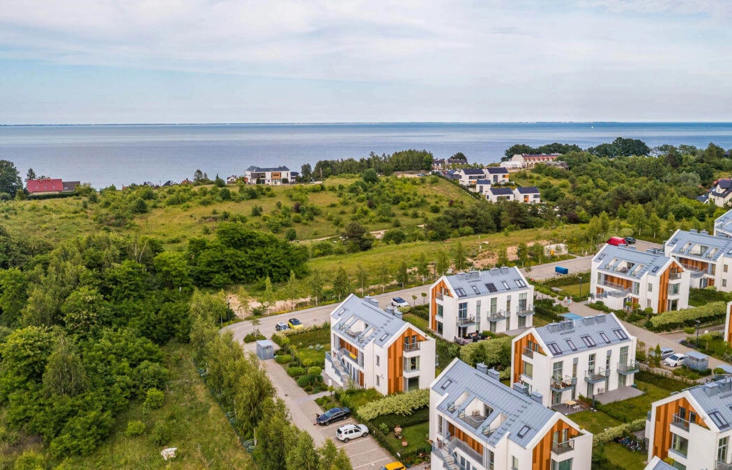 Nadmorski apartament, widok na morze, dwupoziomowy