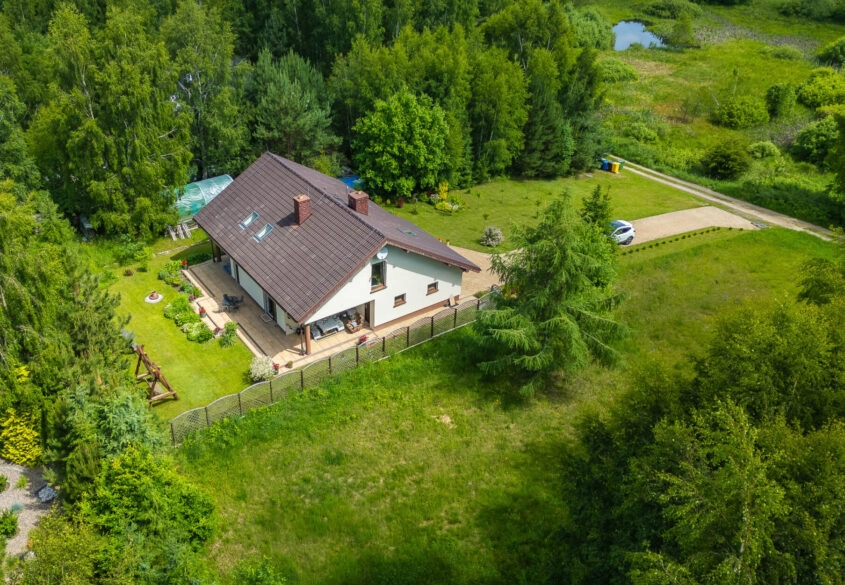 Dom wolnostojący na przepięknej działce 1101m2