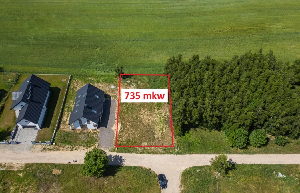 Działka w Leźnie, blisko Gdańska!