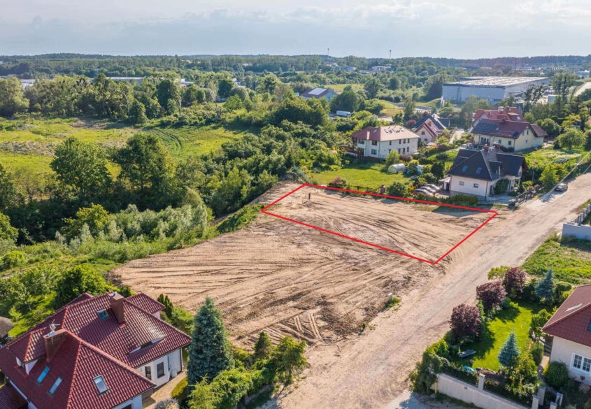 Działka mieszkaniowa 990m2 z mpzp na Jasieniu