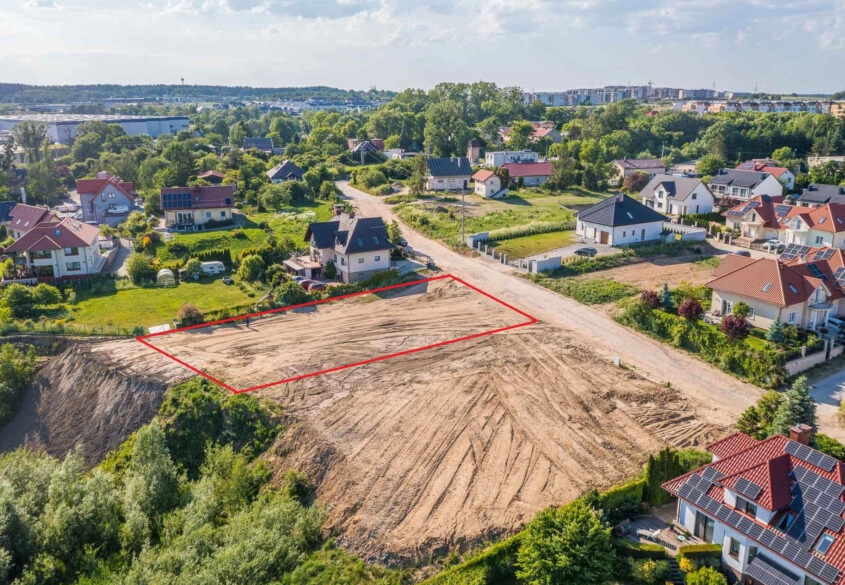 Działka mieszkaniowa 990m2 z mpzp na Jasieniu