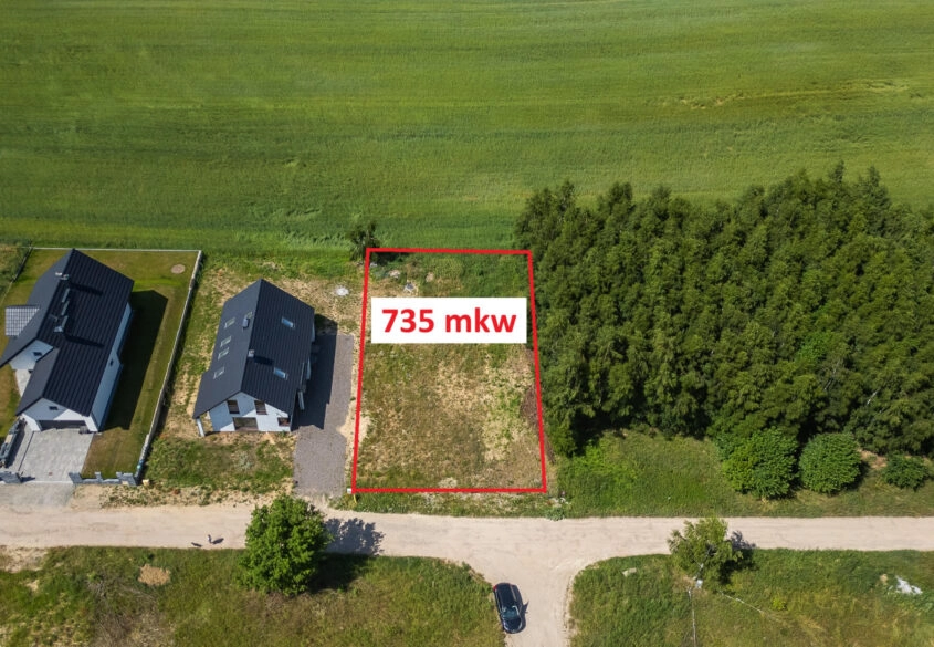 Działka na osiedlu domków - 15 min. od Gdańska!