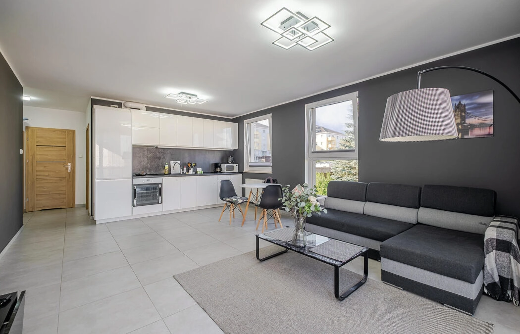 Ogromny salon | Duży balkon | Południowe