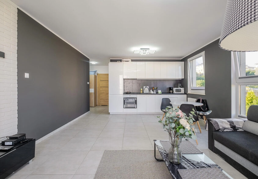 Ogromny salon | Duży balkon | Południowe