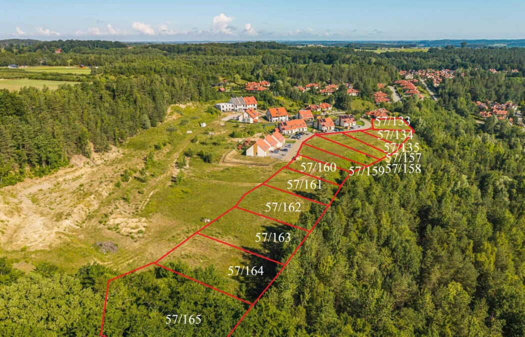 Działki premium | Willowe Wzgórza Łapino | Otulina