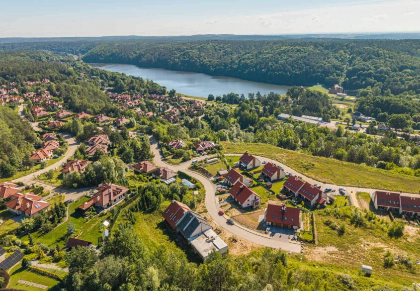 Czwarty od prawej! Widok na jezioro! Od zaraz!