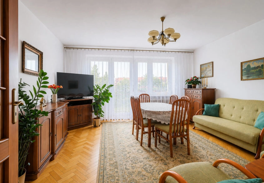 3 pok. zadbane, słoneczne, Morena