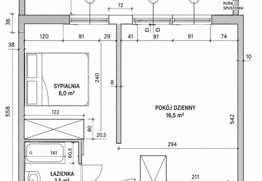 Bez prowizji | 2 pokoje | Miejsce Parkingowe