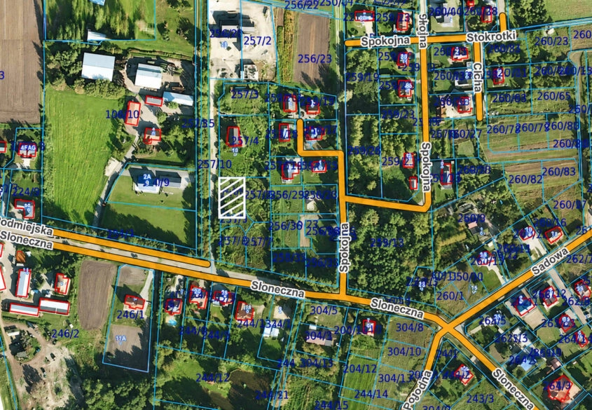 Działka mieszkaniowa jednorodzinna z MPZP